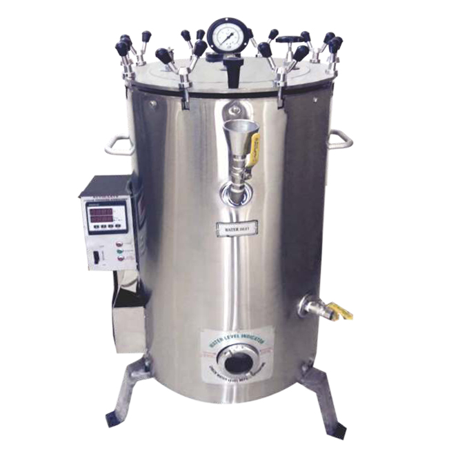 Triple Walled Vertical Autoclave