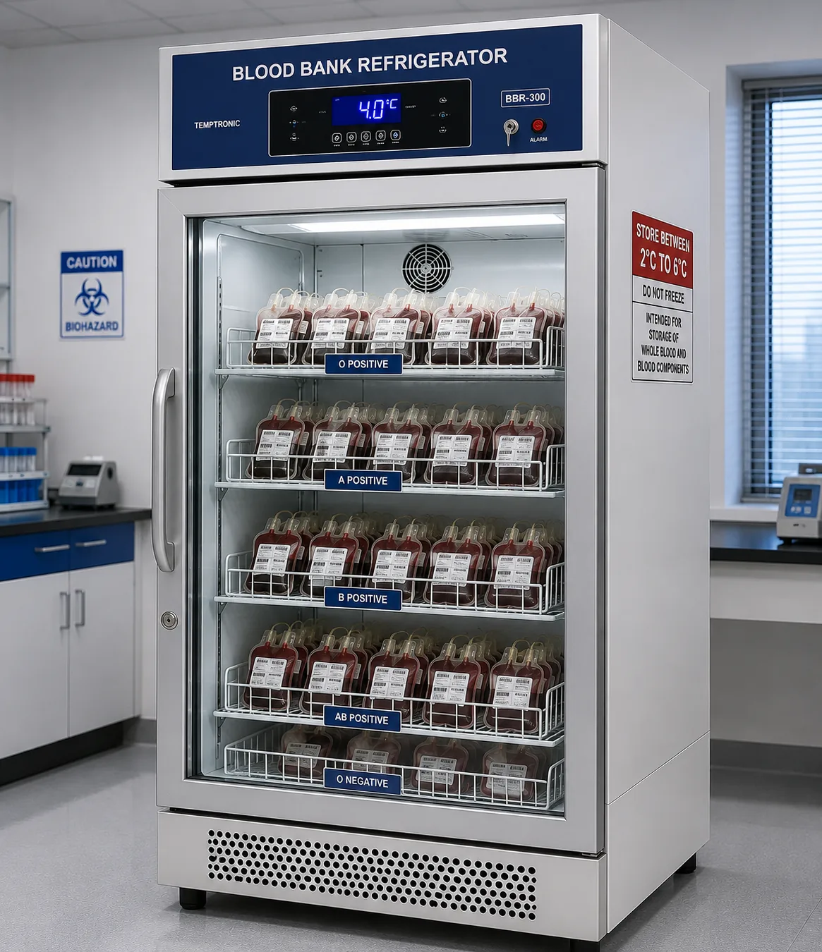 Blood Bank Refrigerator