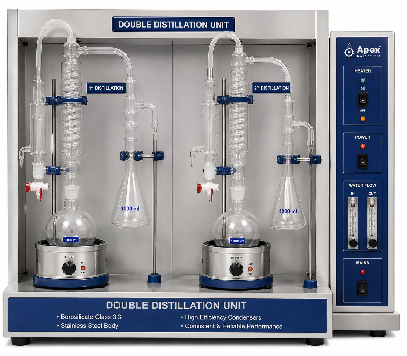 Double Distillation Unit
