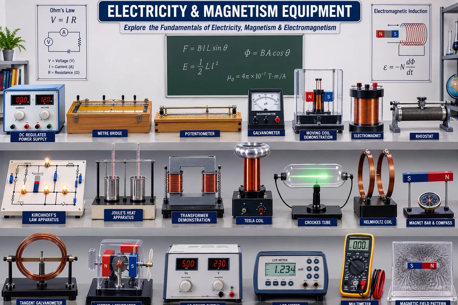 Electricity & Magnetism Equipment